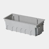 6-module drywall box with standard patented screws
